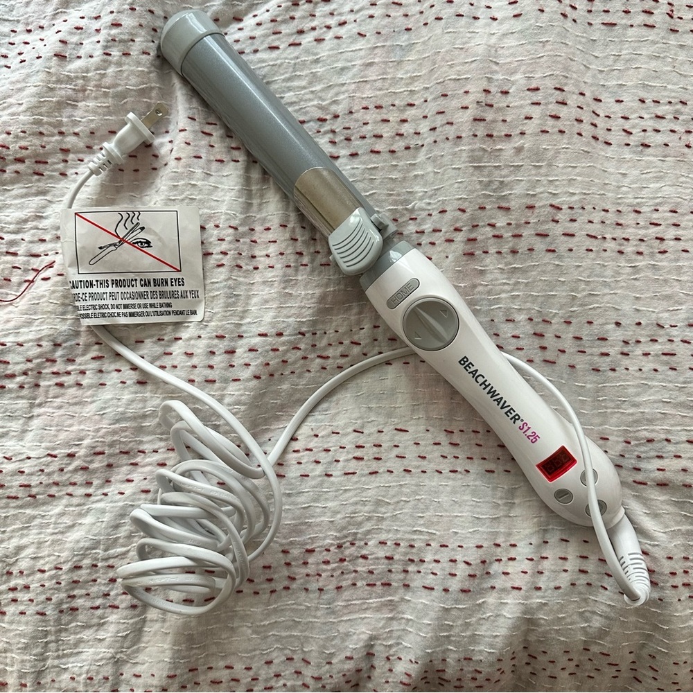 Beachwaver S1.25 - white - used once!